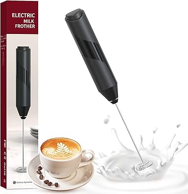 Kitchen Powerful Stirrer Milk Frother Handheld Foam Maker for Lattes Whisk Drink Mixer Coffee Electric Egg Beater