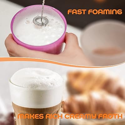 Kitchen Powerful Stirrer Milk Frother Handheld Foam Maker for Lattes Whisk Drink Mixer Coffee Electric Egg Beater