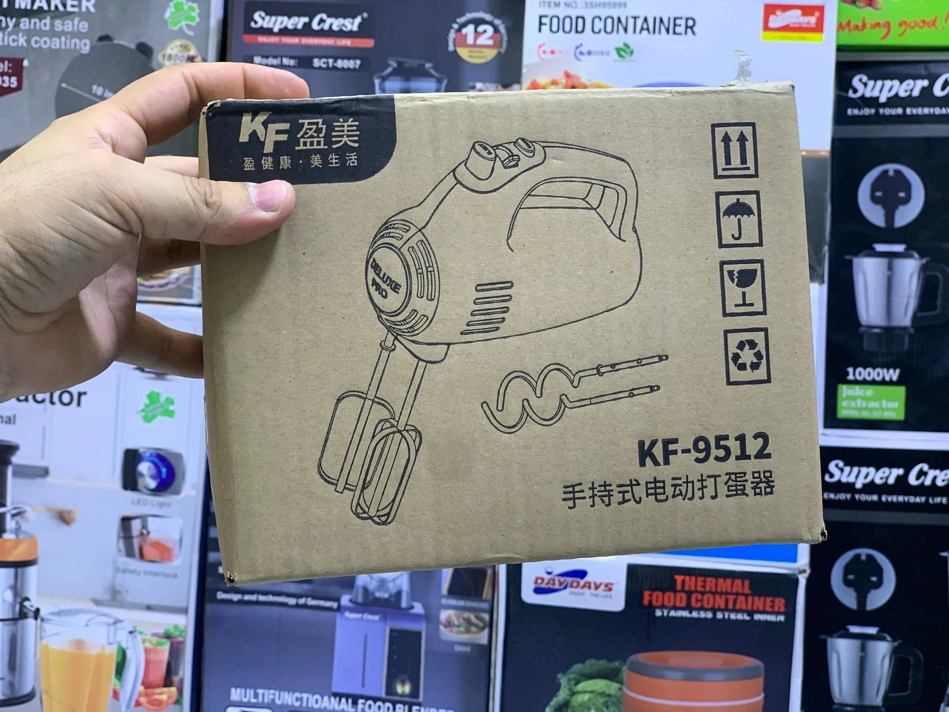 KF Hand-mixer deluxe pro