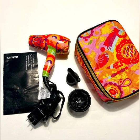 Amika mini traveling Blow dryer kit