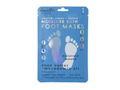 Danielle Creations Moisture Bath Foot Mask, Shea Butter + Macadamia Oil, 0.56 oz/16 g, 1 Pair